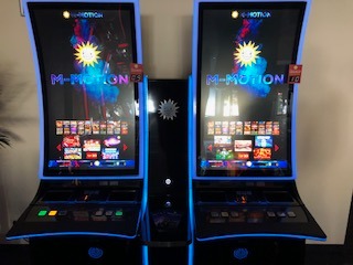 Explosion Gaming-Automaten mit blauer LED