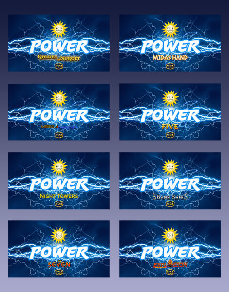 ZONIC POWER V24 - 8 verschiedene Spielvarianten mit Blitz-Design